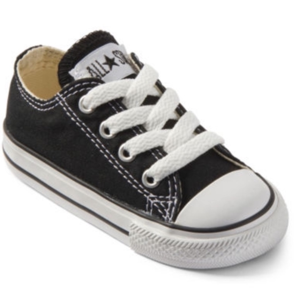 Converse Kids Black and White Sneakers